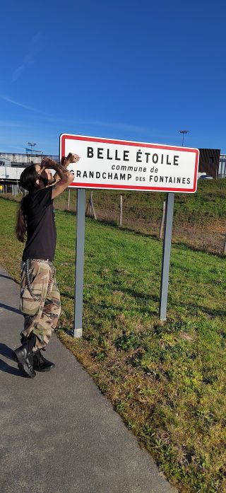 Selfie de Skyërn Aklea en roadtrip